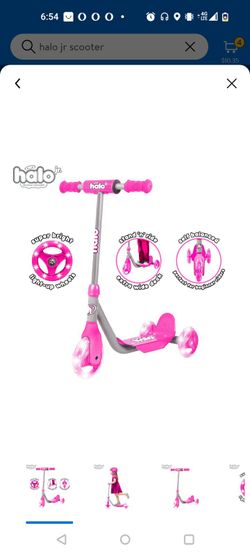 Halo Junior 3 Wheel Scooter Includes 2yr. Service Plan From Walmart