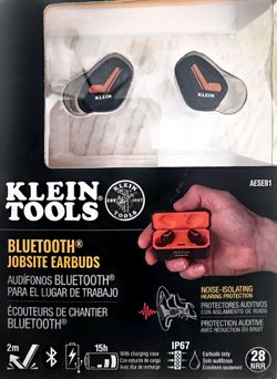 Klein Tools
Bluetooth Jobsite Earbuds