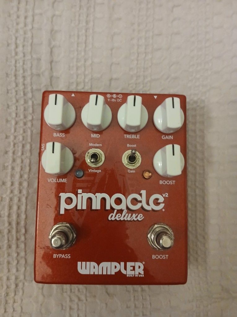 Wampler Pinnacle Deluxe V2 Pedal