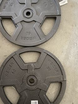 50 Pound Weider Plate Weights