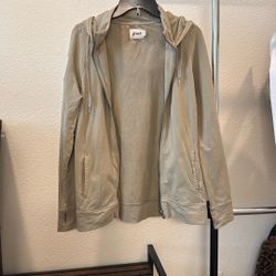 Pact Sage Zip Up Medium 