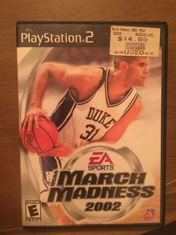 Sony ps2 March madness 2002