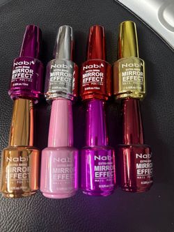 💅 Nabi Mirror Effect Nail Polish – 8 Pc Set, New