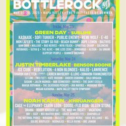 Bottlerock 3 Day GA