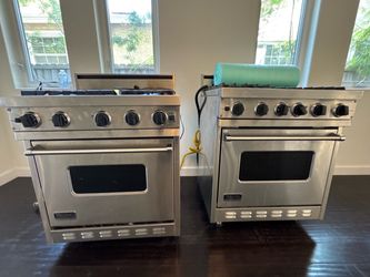 Viking Oven + Gas Stovetop