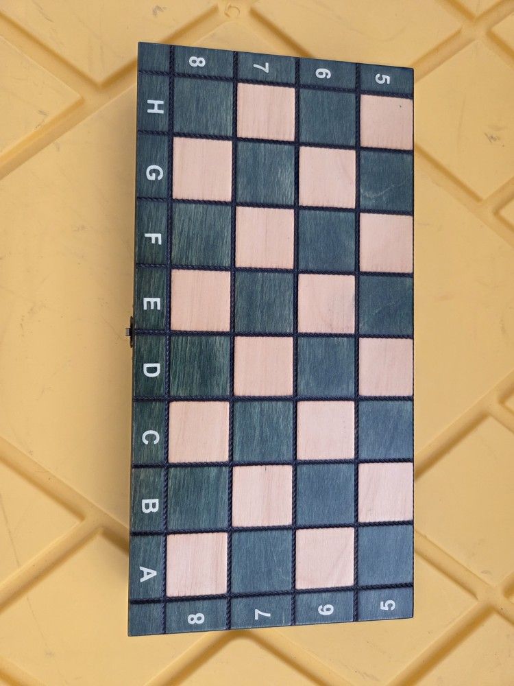 Authentic Polish Wood Travel Chess Set - Babushkas Imported