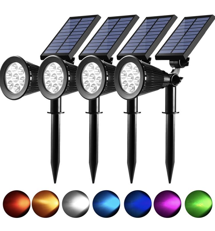 Solar Spotlights (4 Pcs)