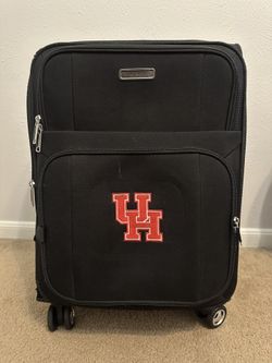 Houston Cougars Black Suitcase