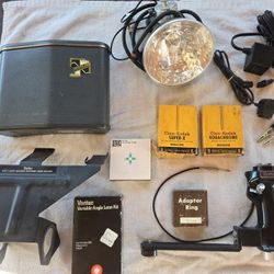 VIVITAR FLASH and Mount and Accessories 