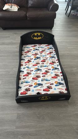 Batman Toddler Bed with Mattress