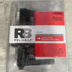 Brand new exterior keyed door handle