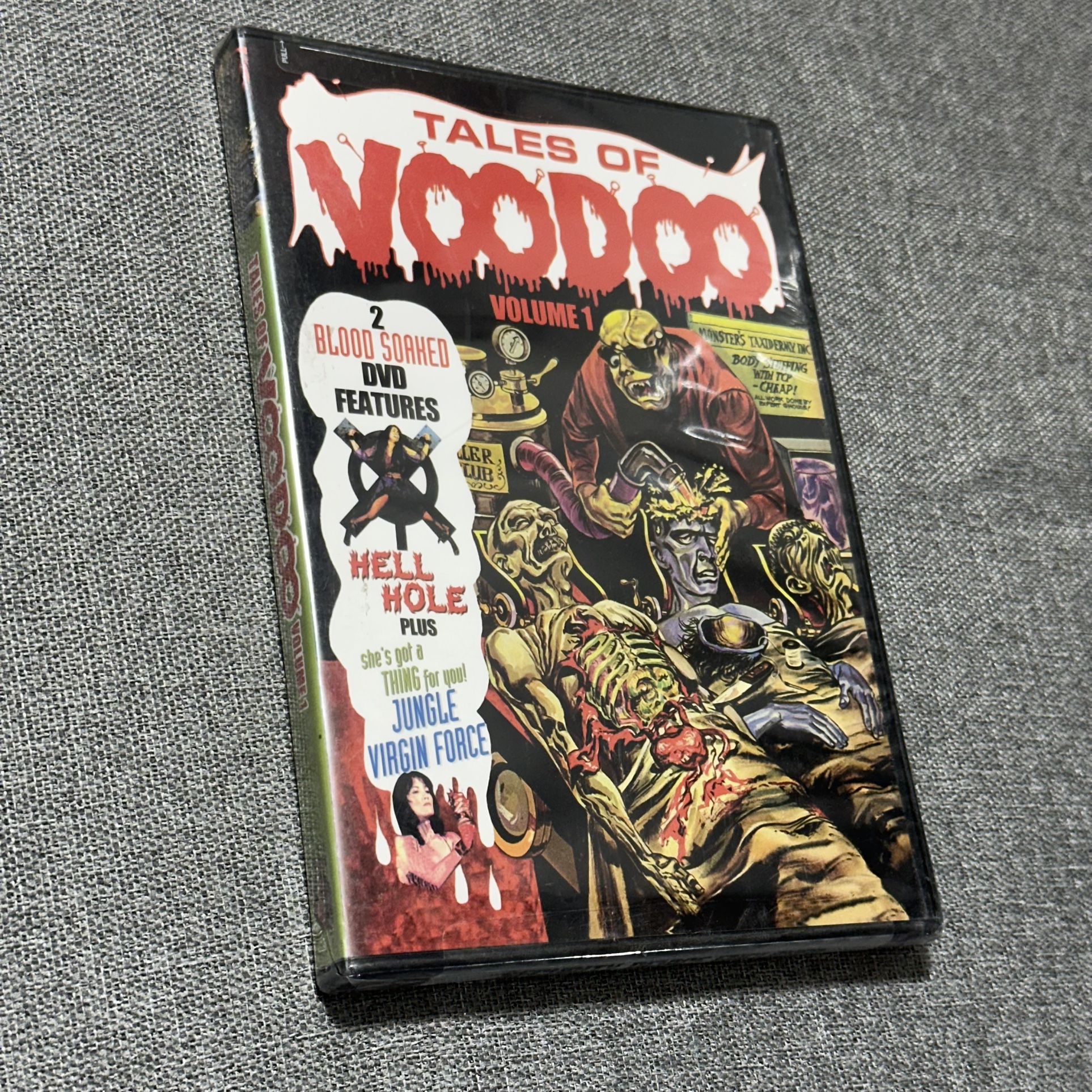 Tales Of Voodoo Volume 1: Jungle Virgin Force / Hell Hole DVD Sealed New