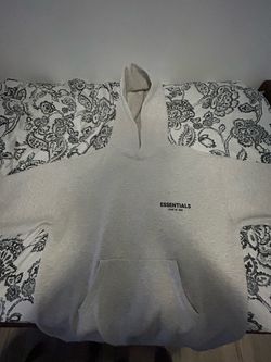 Essentials Fear of God light oatmeal  Hoodie – Medium