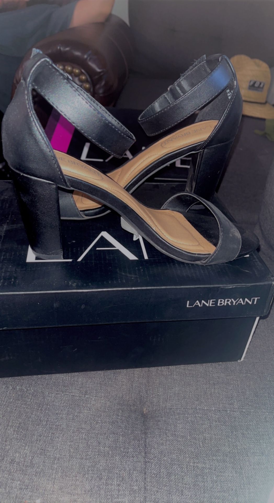 Black lane bryant heels
