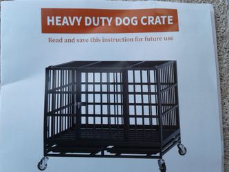 Pets crate 42 inch long heavy duty