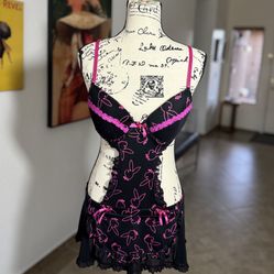 vtg 2000s playboy corset/bustier