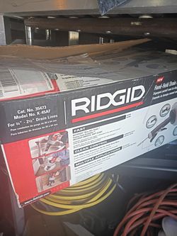 Ridgid snake