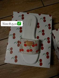 LV Cherry Sandals