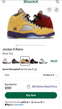Jordan 5 retro