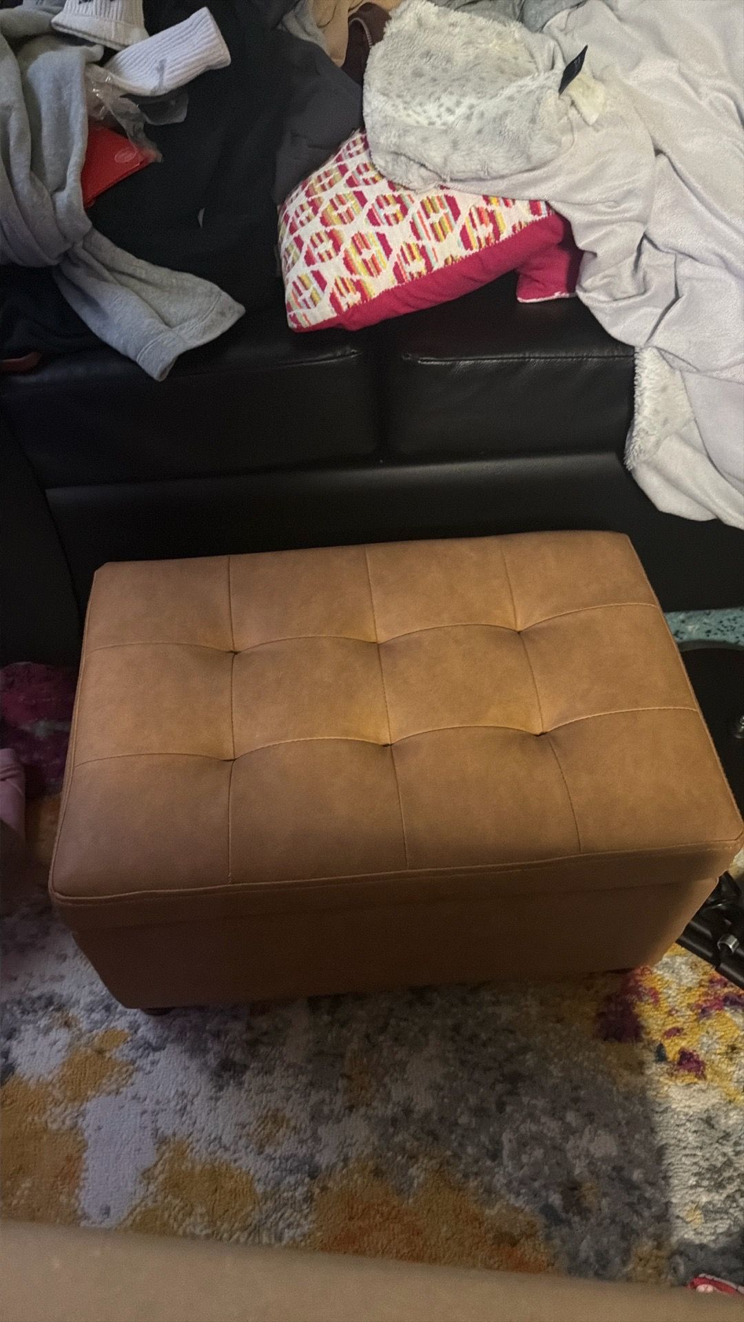 Brown Ottoman