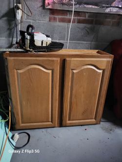 One cabinet
