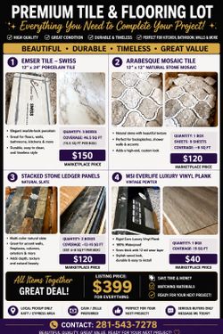 VARIETY OF TILE BUNDLE