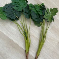 Faux Monstera Plant