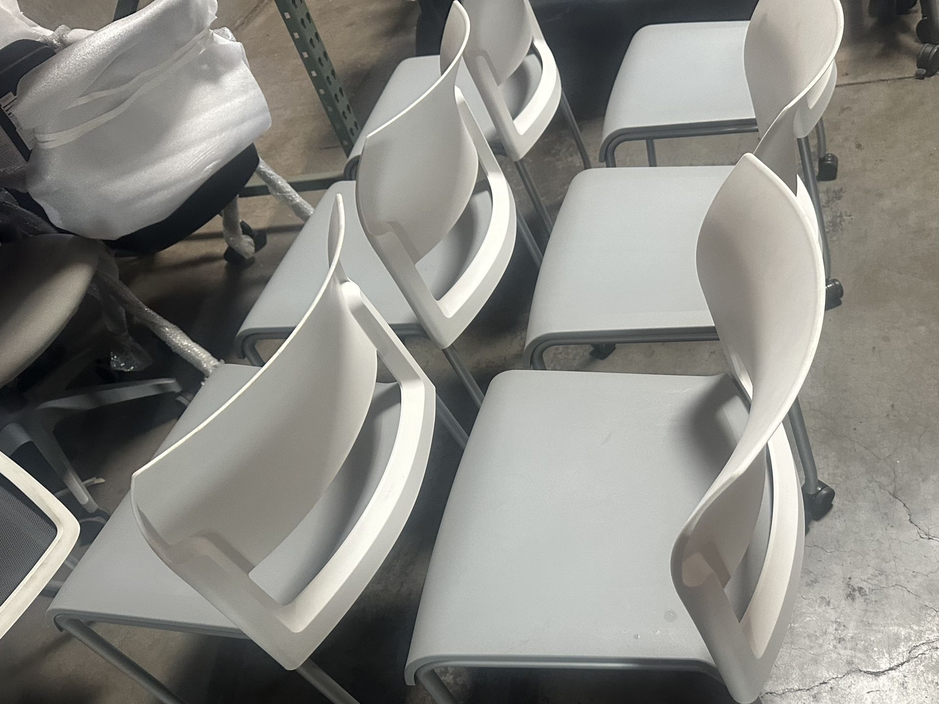 Steelcase Stacking Stack Stackables Lobby Waiting Training Classroom Office Chairs