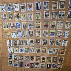 134 TOPPS Baseball Cards Amazing Condition 