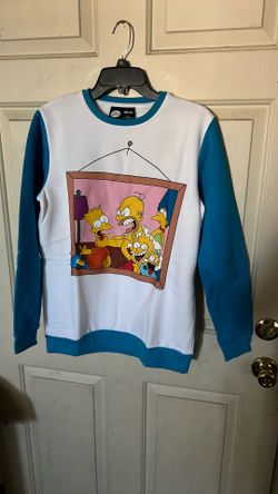 Cakeworthy The Simpsons White And Blue Pullover M
