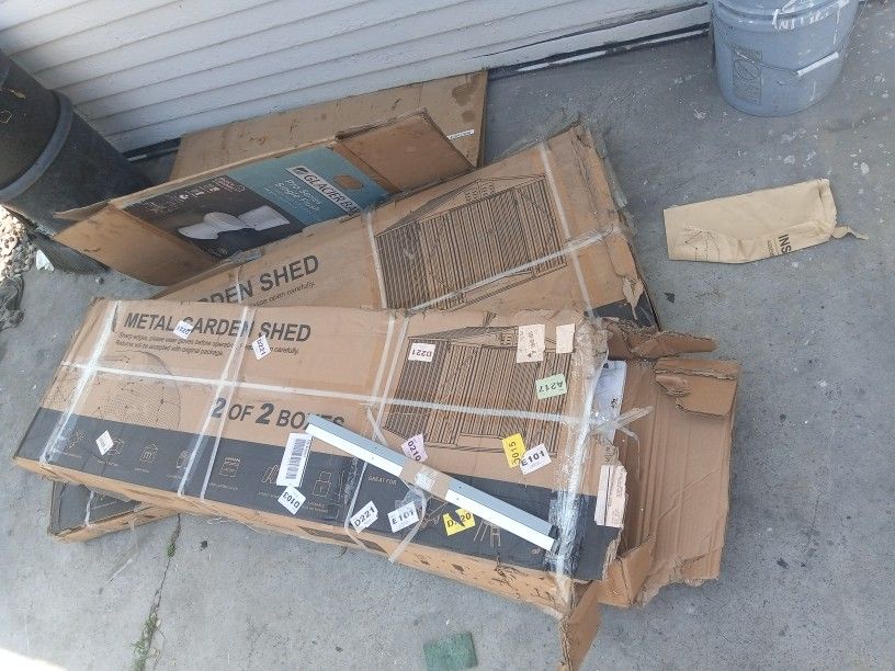 Metal Garden Shed Brand New