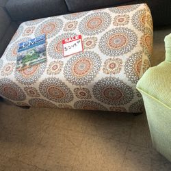 Brand new cocktail ottoman