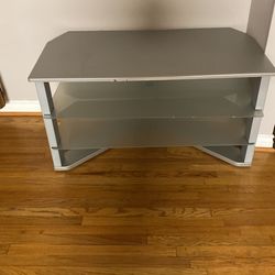 TV Stand, Silver Color 