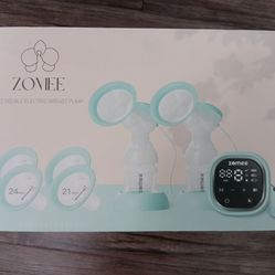 New Zomee Z2 Double Electric Breast Pump In Unopened Box