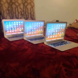 Excellent 11 inch Thin  Apple Macbook Air Laptop Computer With Intel Core i5 Processor With Programs 