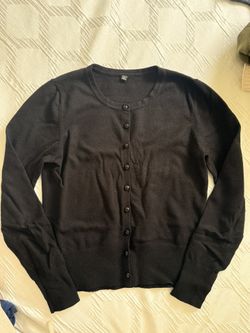 Black Cardigan 