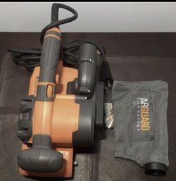 RIDGID Belt Sander Variable Speed 3 in. x 18 in. Heavy Duty AIRGUARD Technology