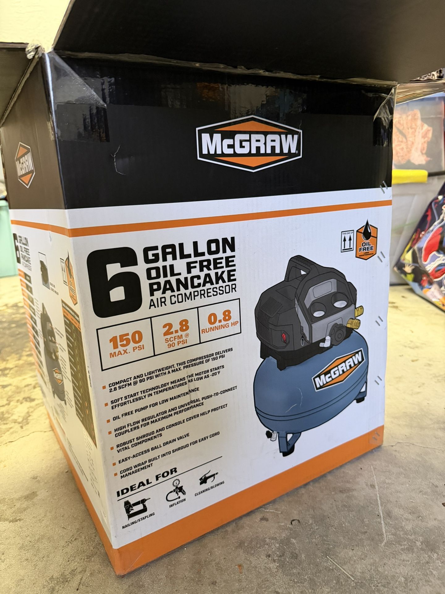 6Gal Air Compressor