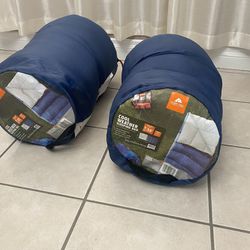 2. Sleeping Bag 35 Degrees 33"in X77"in USA Made