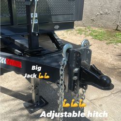 Dump Trailer 8x12x4 12000lb Many Extras $6850 Cash 