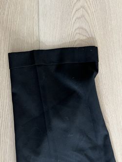 Black Cuffed Dress pants