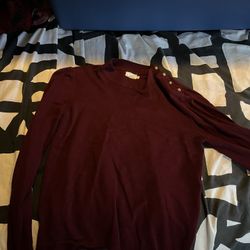 Burgundy Sweatshirt