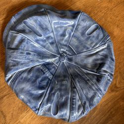 Vintage 1970s Ceramic Newsboy Denim Hat ashtray