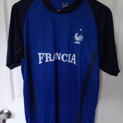 France Football Jersey Size Large 21x28