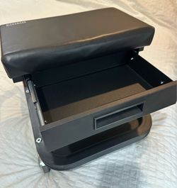 ULine rolling tool seat with drawer