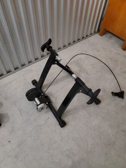 FDW Magnetic Bike Trainer Stand & Riser Block