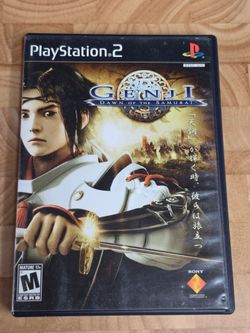 ⛩️Genji Dawn of the Samurai CIB (PS2)⛩️