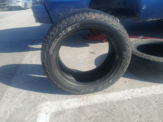275/55/20 FALKEN WILDPEAK AT3 TIRES (4) Installed