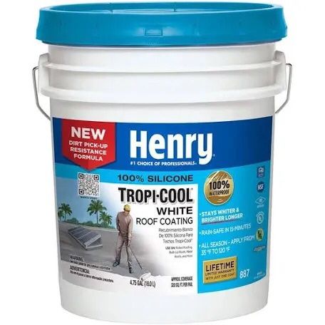 Henry’s Tropi-cool White RV Roof Sealant