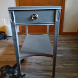 Side Table With Drawer